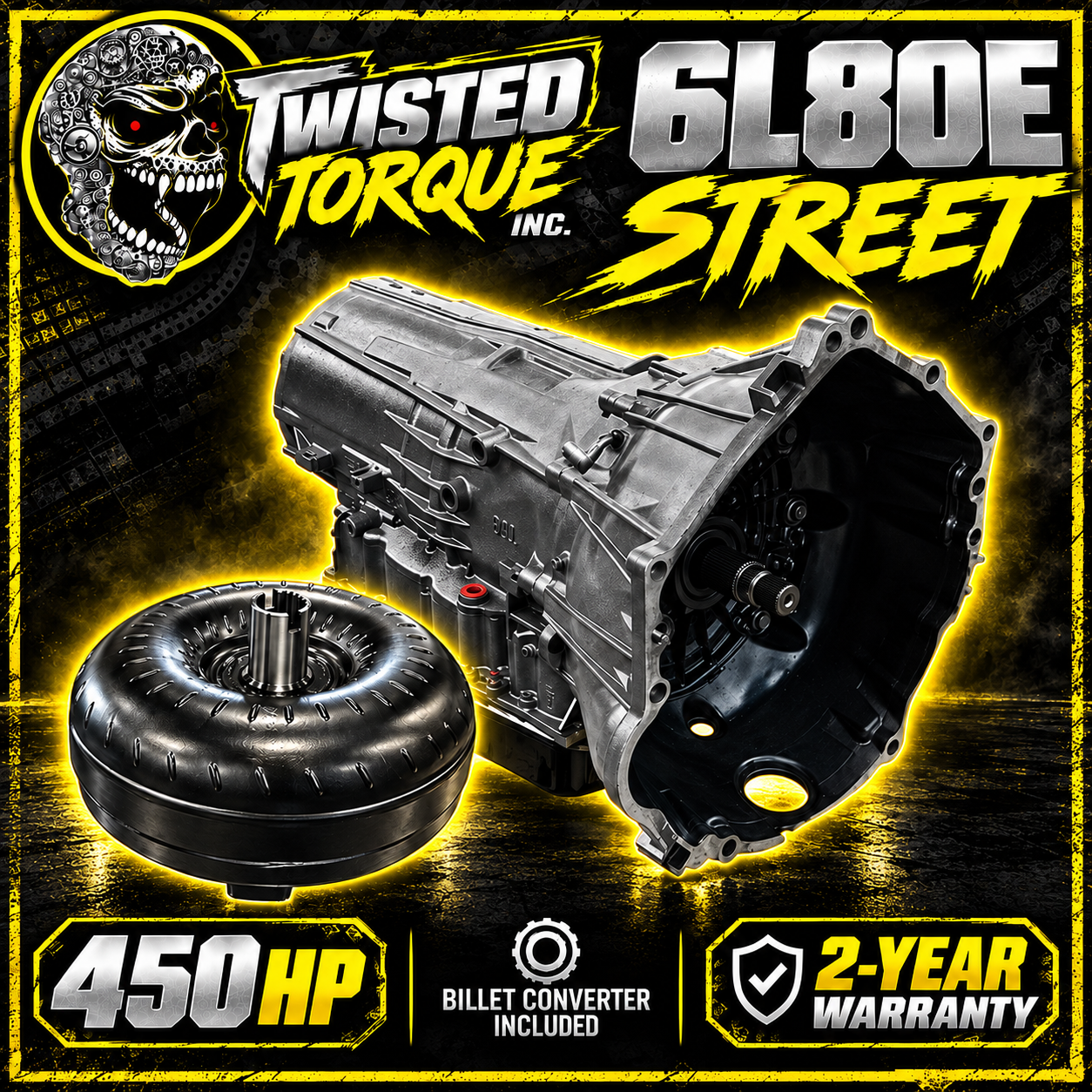 Twisted Street™ 6L80E Performance Transmission